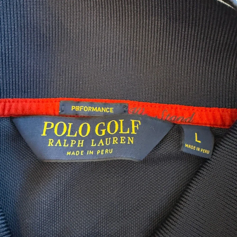 Polo Golf Ralph Lauren Ryder Cup 2014 Shirt L Performance Del Mar Country Club